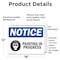 Signmission Painting In Progress Sign With Symbol, 18 in W x Rectangle, Vinyl Decal OS-2PACK-NS-D-1218-L-17109 - alternate 2